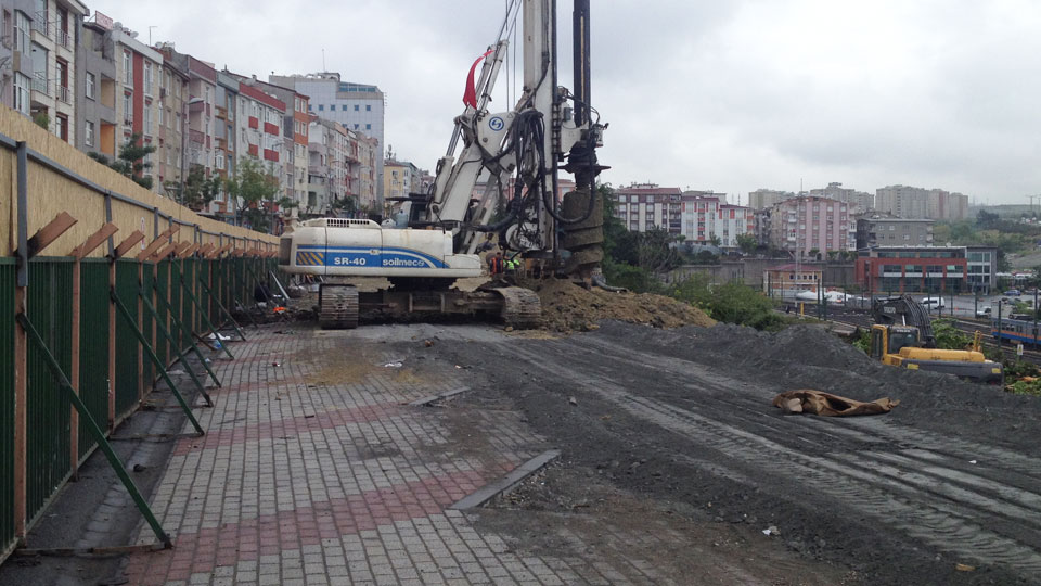 Esenler Belediyesi Otopark İnşaatı