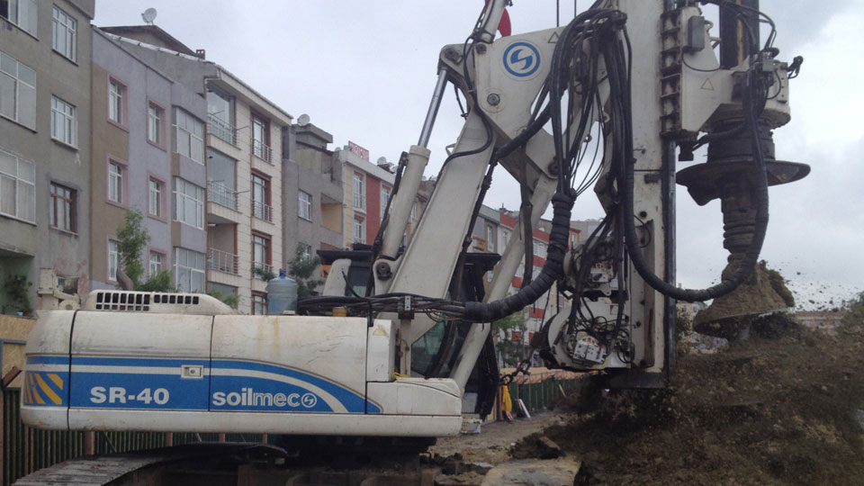 Esenler Belediyesi Otopark İnşaatı