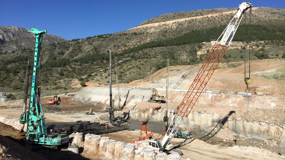 Highways Amasya Peripheral Road Bored Pile Application