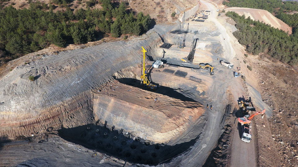 Highways Amasya Peripheral Road Bored Pile Application