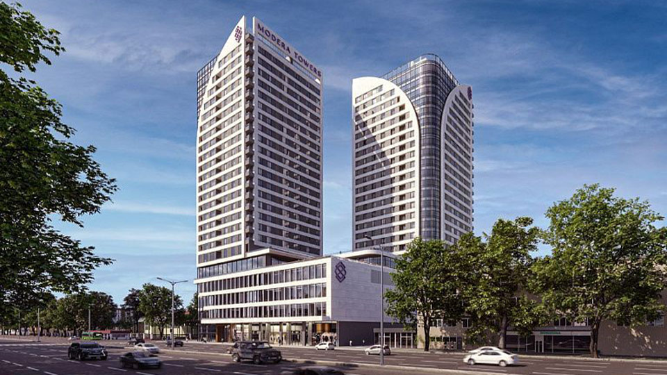 Taşkent Modera Tower İnşaatı
