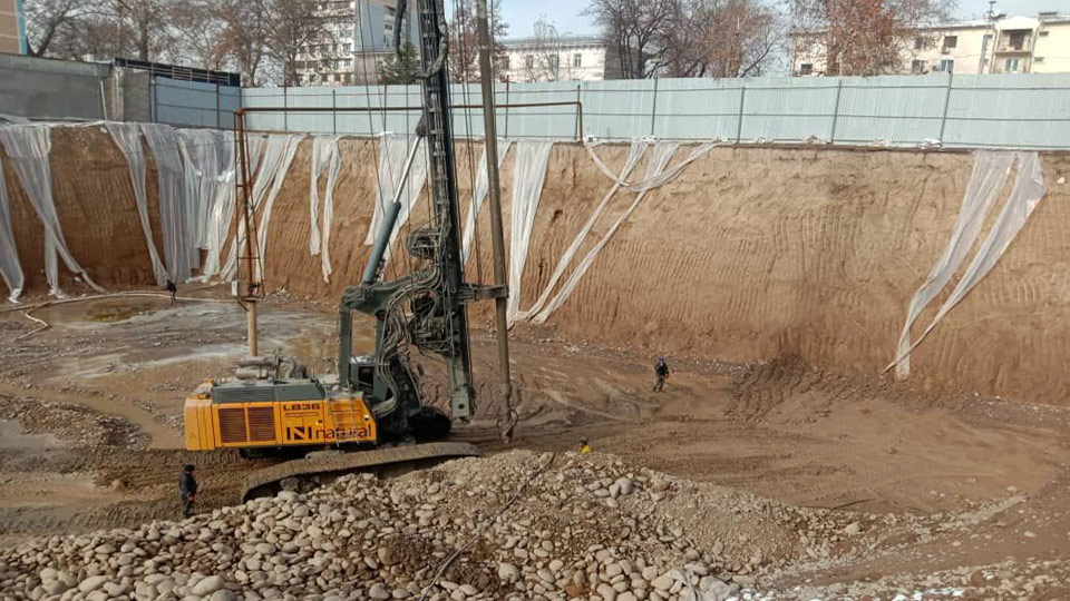 Taşkent Modera Tower İnşaatı